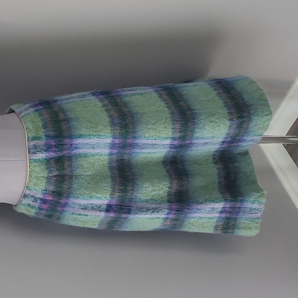 Strathtay Dresses & Skirts - Vintage 60's/70's Strathtay Mohair-Wool Plaid Skirt